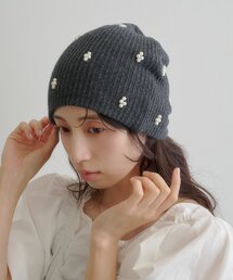 Kastane | パールニットビーニー(ニットキャップ/ビーニー)