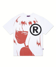 LAUGHER（ラファー）の「レイTシャツ - ホワイト（Tシャツ/カットソー）」