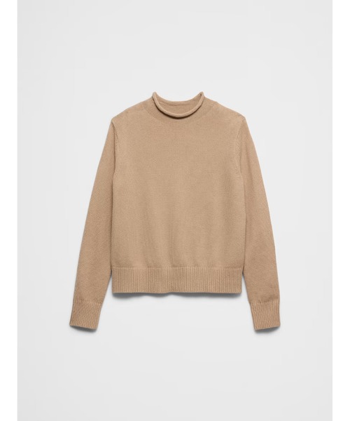 BANANA REPUBLIC FACTORY STORE(バナナリパブリック ファクトリーストア)の「BANANA REPUBLIC FACTORY STORE Perfectly Soft ロールモックネックセーター(ニット/セーター・レディース・ブラック/ホワイト/キャメル/レッド系その他・M/L/XS/S)」の10枚目の写真