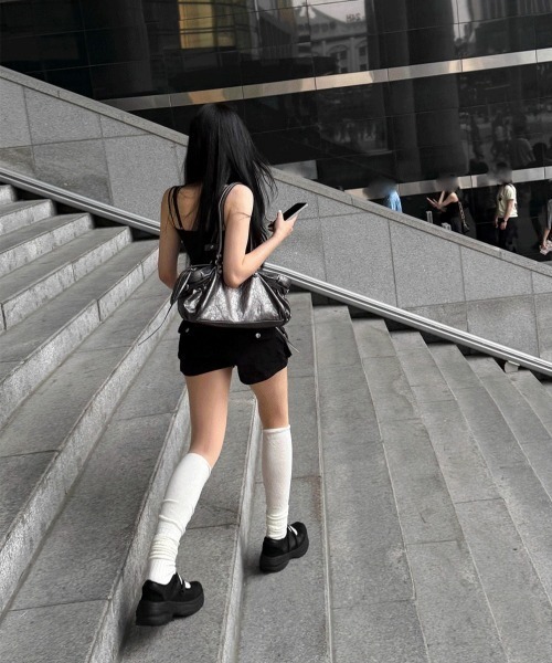 Hatsukoshi（ハツコシ）の「[MADE] GINZAポケットカーゴショーツ（その他パンツ・レディース・ブラック/ネイビー・MEDIUM/SMALL）」の19枚目の写真