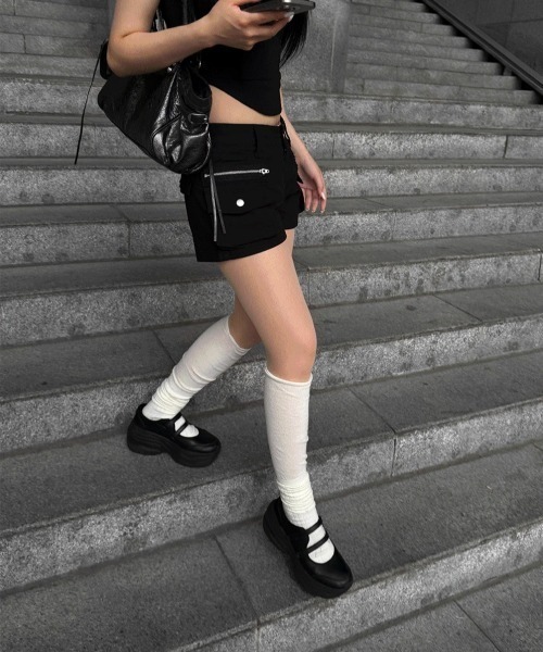 Hatsukoshi（ハツコシ）の「[MADE] GINZAポケットカーゴショーツ（その他パンツ・レディース・ブラック/ネイビー・MEDIUM/SMALL）」の17枚目の写真