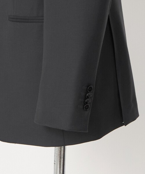 UNITED ARROWS(ユナイテッドアローズ)の「グリーン シャークスキン シングル 3ボタン スーツ MCーMODEL ヨコストレッチ(セットアップ・メンズ・ダークグリーン・50/46/48)」の5枚目の写真