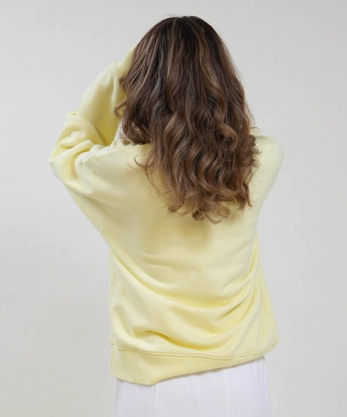RIKKA FEMME(リッカファム)の「RIKKA FEMME/リッカファム トレーナー スウェット 裏毛 ドッググラフィック RF6F-1101(スウェット・レディース・イエロー/グレー/ピンク・FREE)」の17枚目の写真