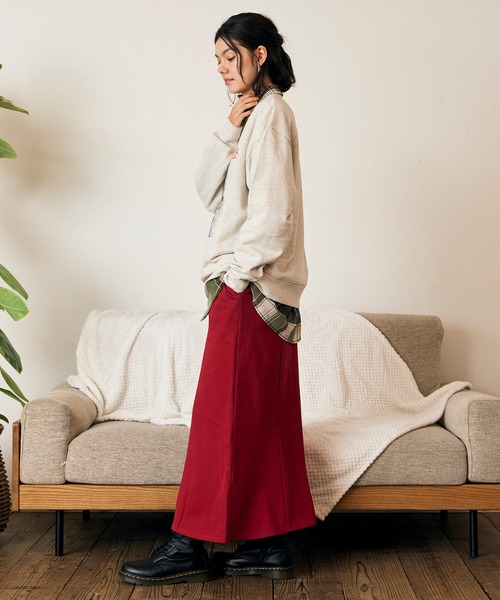 RIKKA FEMME(リッカファム)の「RIKKA FEMME/リッカファム トレーナー スウェット 裏毛 ドッググラフィック RF6F-1101(スウェット・レディース・イエロー/グレー/ピンク・FREE)」の7枚目の写真