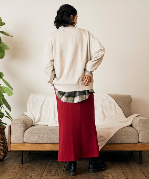RIKKA FEMME(リッカファム)の「RIKKA FEMME/リッカファム トレーナー スウェット 裏毛 ドッググラフィック RF6F-1101(スウェット・レディース・イエロー/グレー/ピンク・FREE)」の8枚目の写真