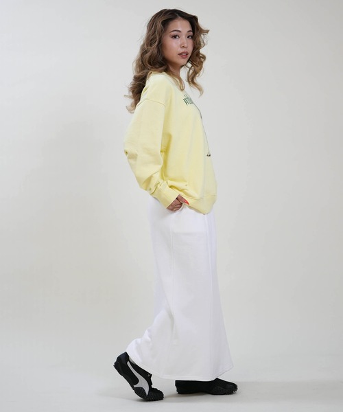 RIKKA FEMME(リッカファム)の「RIKKA FEMME/リッカファム トレーナー スウェット 裏毛 ドッググラフィック RF6F-1101(スウェット・レディース・イエロー/グレー/ピンク・FREE)」の21枚目の写真