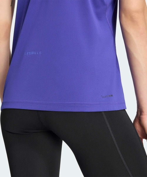 adidas（アディダス）の「Les Mills グラフィック タンクトップ / アディダス adidas（タンクトップ・レディース・パープル系その他・SMALL/MEDIUM/LARGE/XX-LARGE/X-SMALL/X-LARGE）」の4枚目の写真