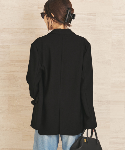 plage(プラージュ)の「R’IAM MINI TWEED ジャケット(テーラードジャケット・レディース・ベージュ/ブラック・38/36)」の12枚目の写真