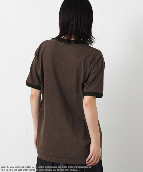 GOOD ROCK SPEED(グッドロックスピード)の「JEEP(ジープ)リンガーカットソーTシャツ(Tシャツ/カットソー・レディース・ブラウン・FREE)」の9枚目の写真