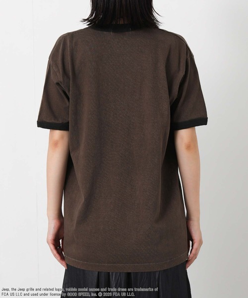 GOOD ROCK SPEED(グッドロックスピード)の「JEEP(ジープ)リンガーカットソーTシャツ(Tシャツ/カットソー・レディース・ブラウン・FREE)」の3枚目の写真