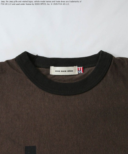 GOOD ROCK SPEED(グッドロックスピード)の「JEEP(ジープ)リンガーカットソーTシャツ(Tシャツ/カットソー・レディース・ブラウン・FREE)」の7枚目の写真