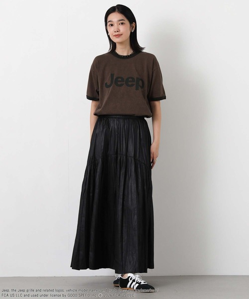 GOOD ROCK SPEED(グッドロックスピード)の「JEEP(ジープ)リンガーカットソーTシャツ(Tシャツ/カットソー・レディース・ブラウン・FREE)」の21枚目の写真
