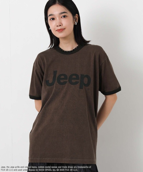 GOOD ROCK SPEED(グッドロックスピード)の「JEEP(ジープ)リンガーカットソーTシャツ(Tシャツ/カットソー・レディース・ブラウン・FREE)」の19枚目の写真