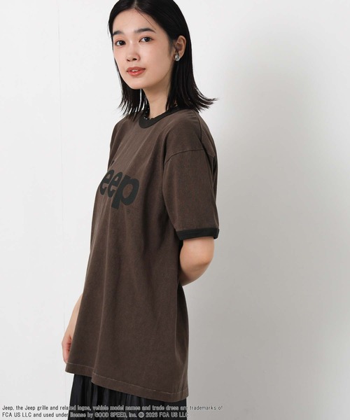 GOOD ROCK SPEED(グッドロックスピード)の「JEEP(ジープ)リンガーカットソーTシャツ(Tシャツ/カットソー・レディース・ブラウン・FREE)」の20枚目の写真