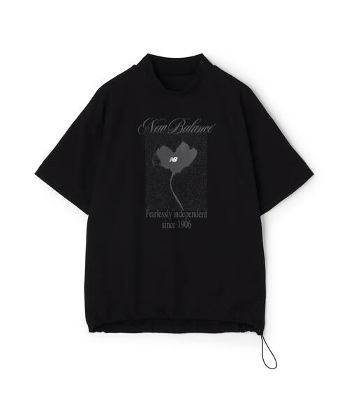 New Balance Golf（ニューバランスゴルフ）の「UV ハーフスリーブ モックネック プルオーバー (WOMENS)（Tシャツ/カットソー・レディース・ブラック/ホワイト・MEDIUM/SMALL/LARGE）」の11枚目の写真