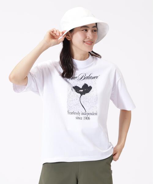 New Balance Golf（ニューバランスゴルフ）の「UV ハーフスリーブ モックネック プルオーバー (WOMENS)（Tシャツ/カットソー・レディース・ブラック/ホワイト・MEDIUM/SMALL/LARGE）」の16枚目の写真