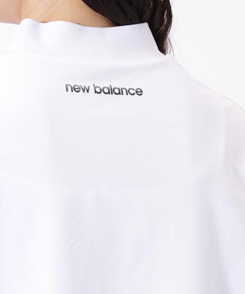 New Balance Golf（ニューバランスゴルフ）の「UV ハーフスリーブ モックネック プルオーバー (WOMENS)（Tシャツ/カットソー・レディース・ブラック/ホワイト・MEDIUM/SMALL/LARGE）」の19枚目の写真