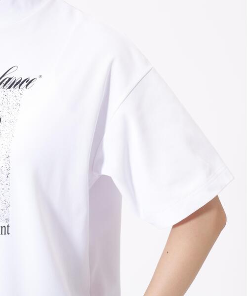 New Balance Golf（ニューバランスゴルフ）の「UV ハーフスリーブ モックネック プルオーバー (WOMENS)（Tシャツ/カットソー・レディース・ブラック/ホワイト・MEDIUM/SMALL/LARGE）」の22枚目の写真