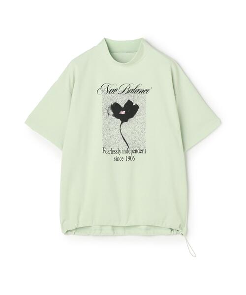 New Balance Golf（ニューバランスゴルフ）の「UV ハーフスリーブ モックネック プルオーバー (WOMENS)（Tシャツ/カットソー・レディース・ブラック/ホワイト・MEDIUM/SMALL/LARGE）」の9枚目の写真