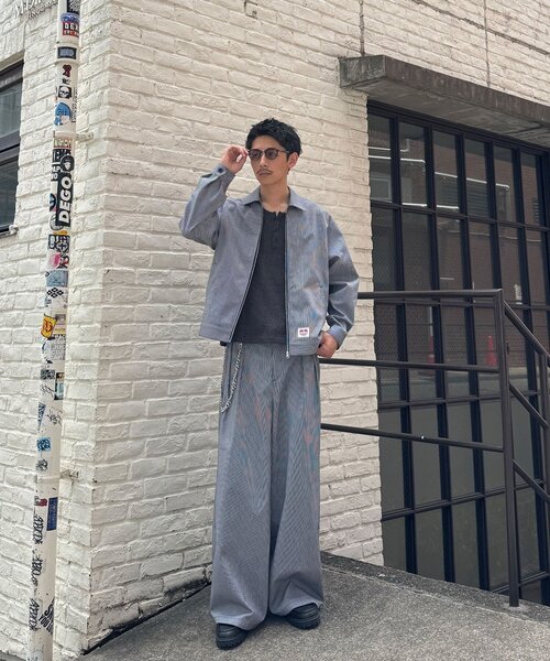 CIAOPANIC(チャオパニック)の「ストライプスーパーワイドパンツ(その他パンツ・メンズ・ホワイト/ブラック・MEDIUM/LARGE)」の19枚目の写真
