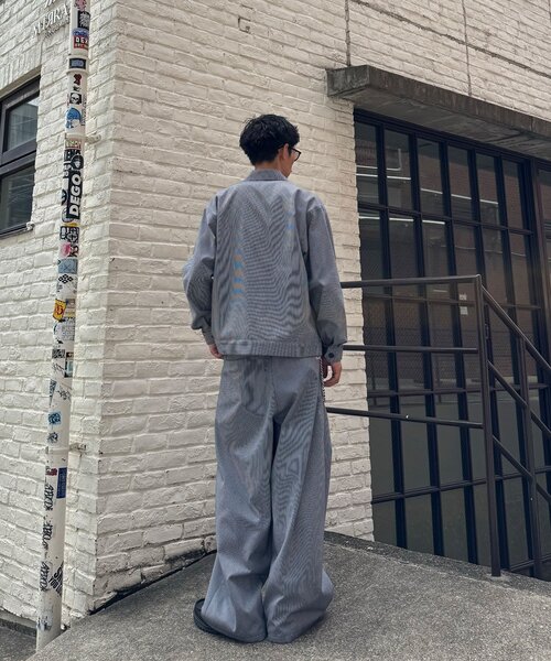 CIAOPANIC(チャオパニック)の「ストライプスーパーワイドパンツ(その他パンツ・メンズ・ホワイト/ブラック・MEDIUM/LARGE)」の20枚目の写真