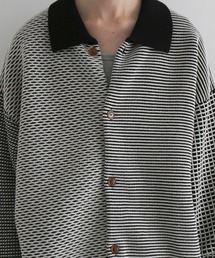 PHINGERIN（フィンガリン）の「PHINGERIN Multi knit shirt jacket（シャツ/ブラウス）」