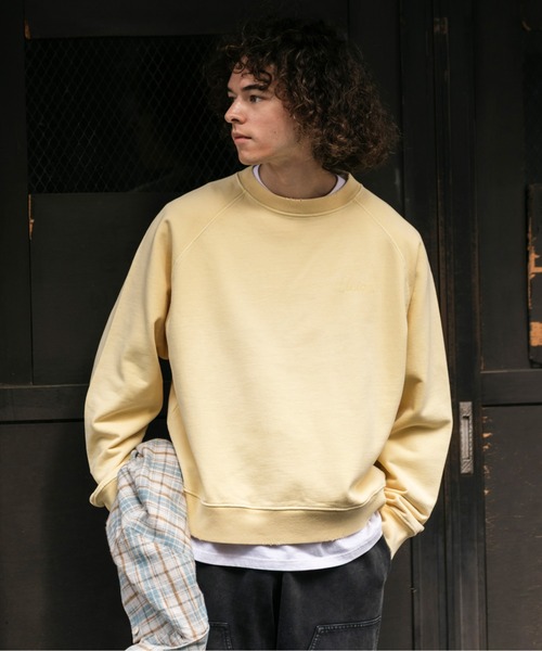 UNION(UNION TOKYO)(ユニオン)の「UNION TOKYO FADED CREW SWEAT ユニオントーキョー スウェット(スウェット・メンズ・イエロー/グリーン/ブラック・L/M/S)」の3枚目の写真