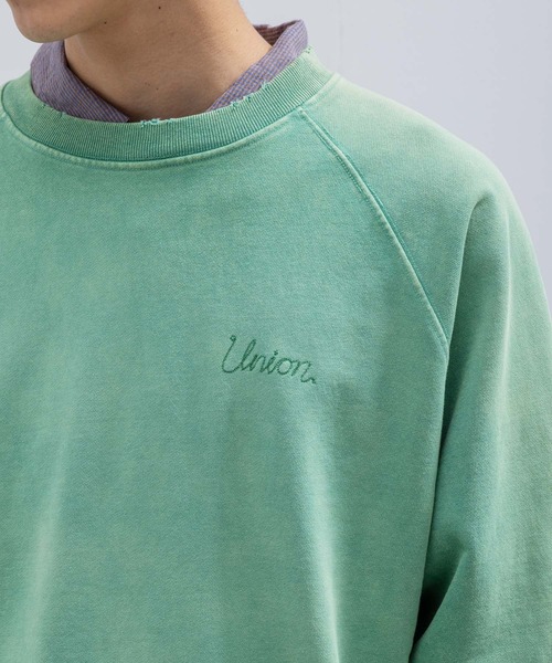 UNION(UNION TOKYO)(ユニオン)の「UNION TOKYO FADED CREW SWEAT ユニオントーキョー スウェット(スウェット・メンズ・イエロー/グリーン/ブラック・L/M/S)」の22枚目の写真