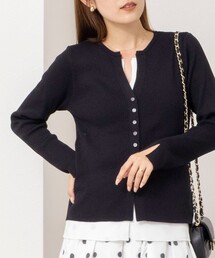 【TORRAZZO DONNA/トラッゾドンナ】Layered V-Neck Top