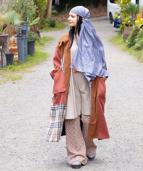 チャイハネ（チャイハネ）の「【チャイハネ】フィオロマ ブーツカットパンツ（その他パンツ・レディース・ブルー/イエロー/レッド・FREE）」の14枚目の写真