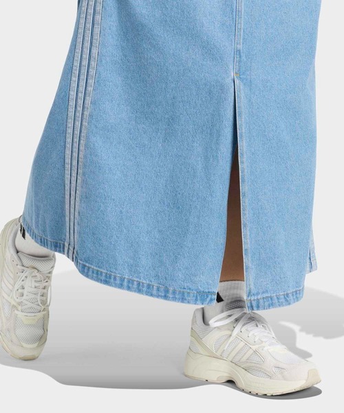 adidas(アディダス)の「スタジアム ウォッシュ デニム ルーズフィット スカート / アディダス adidas(デニムスカート・レディース・ブルー系その他・X-LARGE/MEDIUM/LARGE/XX-LARGE/SMALL)」の3枚目の写真
