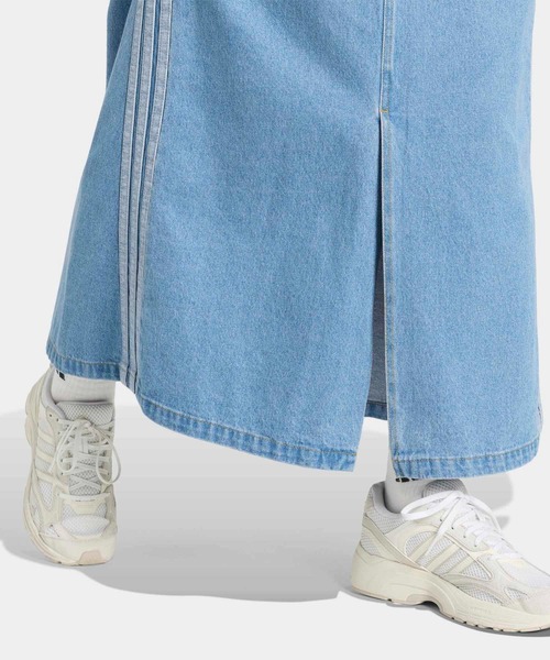 adidas(アディダス)の「スタジアム ウォッシュ デニム ルーズフィット スカート / アディダス adidas(デニムスカート・レディース・ブルー系その他・X-LARGE/MEDIUM/LARGE/XX-LARGE/SMALL)」の4枚目の写真