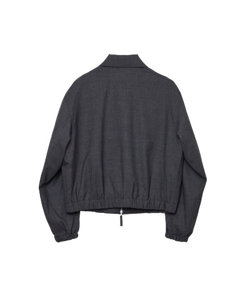 MATSUFUJI(マツフジ)の「Wool Hidden Pocket Jacket(ブルゾン・メンズ・チャコールグレー/ブラック・2/3)」の5枚目の写真