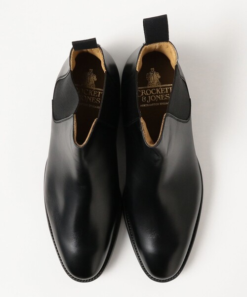 BEAMS F（ビームスエフ）の「CROCKETT&JONES / CHELSEA 14 カーフ サイドゴアブーツ（ドレスシューズ・メンズ・ブラック・6.5inch/8inch/7.5inch/7inch/6inch）」の5枚目の写真