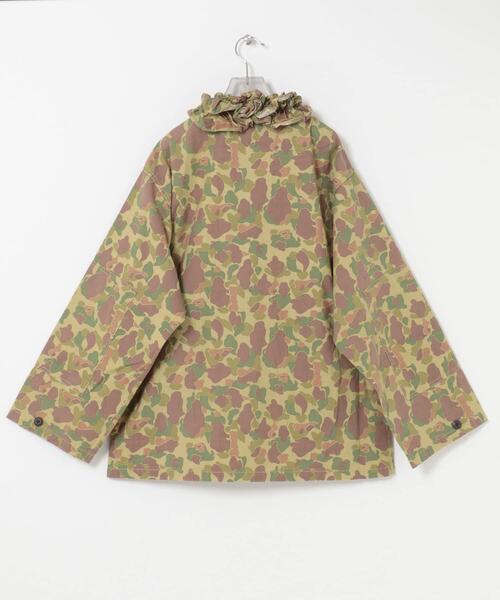 crinkle crinkle crinkle(クリンクルクリンクルクリンクル)の「crinkle crinkle crinkle FRILL COLLAR CAMO JACKET(その他アウター・レディース・カモフラージュ・X-LARGE)」の6枚目の写真