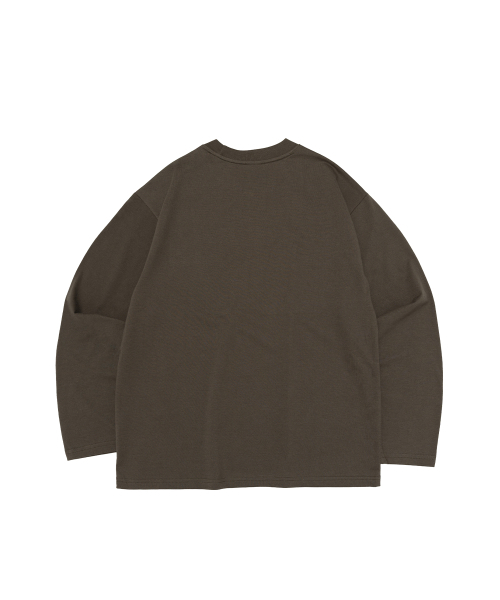 TAILOR STUDIO（テーラースタジオ）の「ユニバーシティ76 グラフィック ロングスリーブ（カーキ）（Tシャツ/カットソー・メンズ・その他・SMALL/MEDIUM/LARGE/X-LARGE）」の2枚目の写真