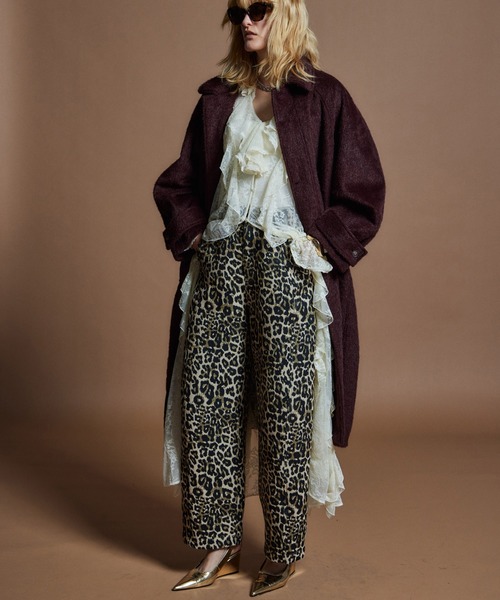 MAISON SPECIAL(メゾンスペシャル)の「【26WINTER PRE-ORDER】Shaggy Long Coat/シャギーロングコート(その他アウター・レディース・グレー/ボルドー・FREE)」の4枚目の写真
