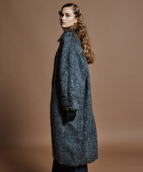 MAISON SPECIAL(メゾンスペシャル)の「【26WINTER PRE-ORDER】Shaggy Long Coat/シャギーロングコート(その他アウター・レディース・グレー/ボルドー・FREE)」の9枚目の写真