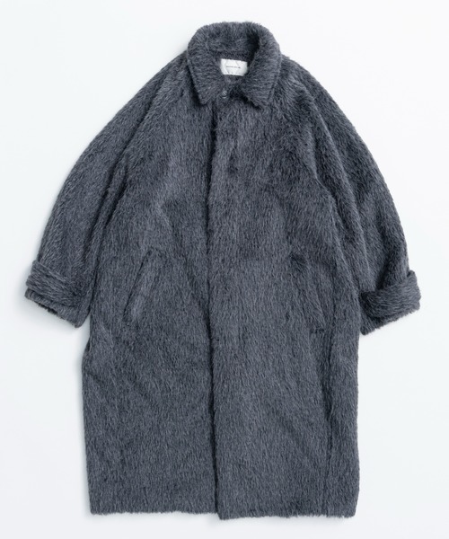 MAISON SPECIAL(メゾンスペシャル)の「【26WINTER PRE-ORDER】Shaggy Long Coat/シャギーロングコート(その他アウター・レディース・グレー/ボルドー・FREE)」の11枚目の写真