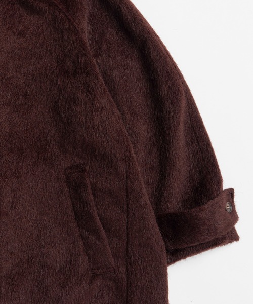 MAISON SPECIAL(メゾンスペシャル)の「【26WINTER PRE-ORDER】Shaggy Long Coat/シャギーロングコート(その他アウター・レディース・グレー/ボルドー・FREE)」の14枚目の写真