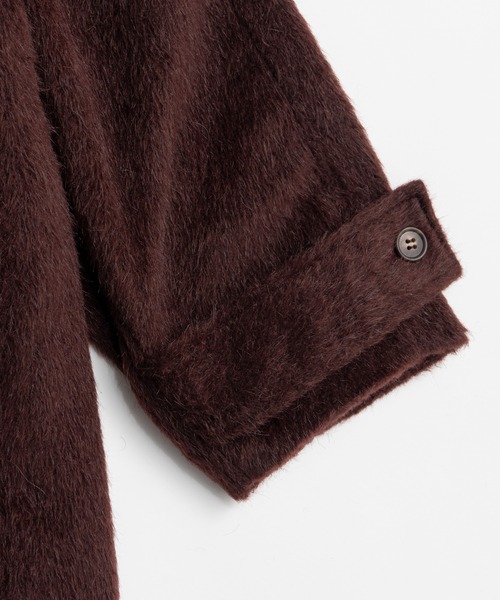 MAISON SPECIAL(メゾンスペシャル)の「【26WINTER PRE-ORDER】Shaggy Long Coat/シャギーロングコート(その他アウター・レディース・グレー/ボルドー・FREE)」の16枚目の写真