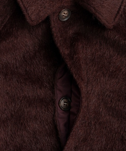 MAISON SPECIAL(メゾンスペシャル)の「【26WINTER PRE-ORDER】Shaggy Long Coat/シャギーロングコート(その他アウター・レディース・グレー/ボルドー・FREE)」の17枚目の写真