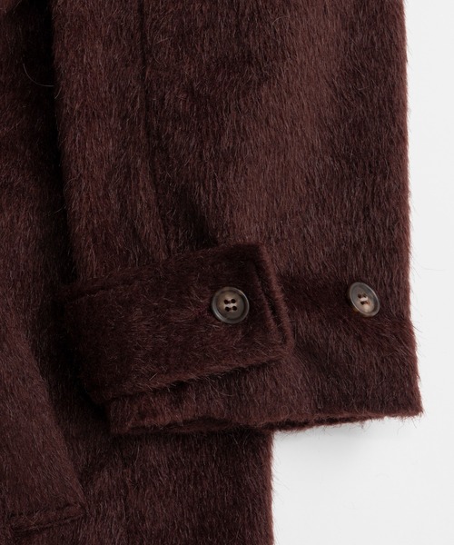 MAISON SPECIAL(メゾンスペシャル)の「【26WINTER PRE-ORDER】Shaggy Long Coat/シャギーロングコート(その他アウター・レディース・グレー/ボルドー・FREE)」の22枚目の写真