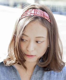 Denime | ネイティブ柄ヘアバンド(ヘアバンド)