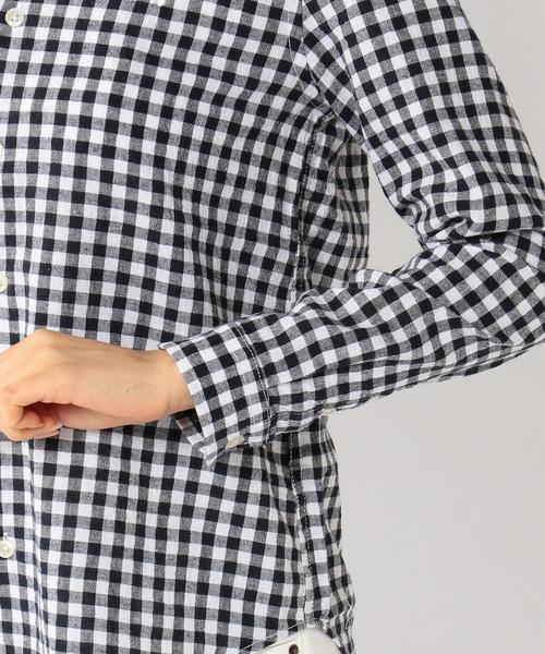 Butcher products コットンリネン ギンガムシャツ s-s 15 Butcher products コットンリネン ギンガムシャツ s-s 15