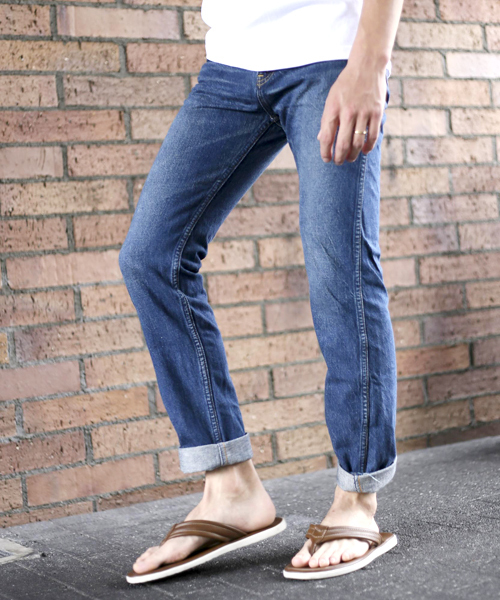 Denime(ドゥニーム)の「【MadeInJapan】606 type -Used mod-(デニムパンツ・メンズ・インディゴブルー・31/33/36/34/30/32/29)」の2枚目の写真