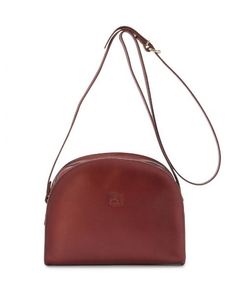 IL BISONTE(イルビゾンテ)の「IL BISONTE / VACHETTA SMOOTH LEATHER / SHOULDER BAG(ショルダーバッグ・レディース・ブラウン/ブラック/ベージュ/グレー/ダークブラウン・FREE)」の4枚目の写真