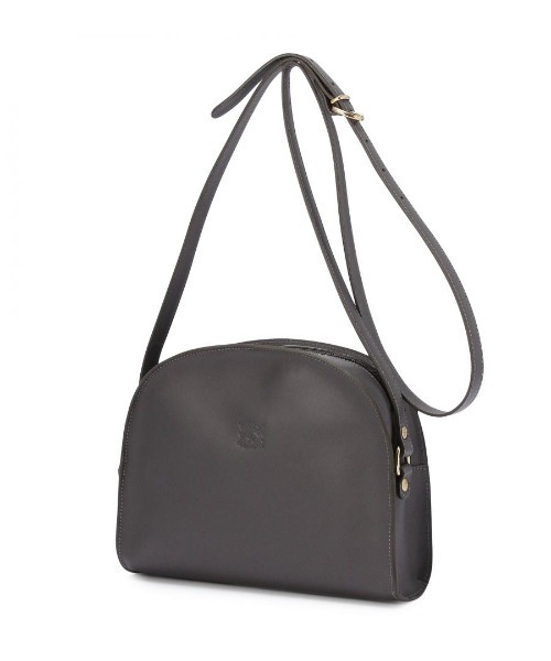 IL BISONTE(イルビゾンテ)の「IL BISONTE / VACHETTA SMOOTH LEATHER / SHOULDER BAG(ショルダーバッグ・レディース・ブラウン/ブラック/ベージュ/グレー/ダークブラウン・FREE)」の8枚目の写真