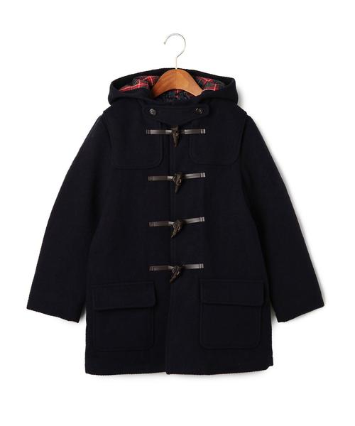 green label relaxing(グリーンレーベルリラクシング)の「【JUNIOR】ウールカルゼダッフルコート(ダッフルコート・キッズ・ネイビー・145cm/155cm)」の1枚目の写真