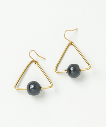 【bico】sankaku pearl pierce ピアス